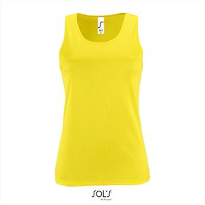 SOL'S Women´s Sports Tank Top Sporty L02117 - Neon Yellow - S