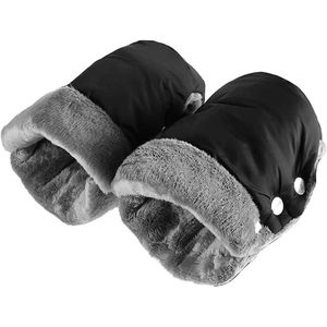 Aanpassing titel: Handwarmer met fleecevoering – winddichte en waterdichte handbescherming voor kinderwagens