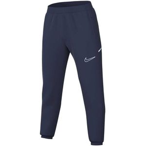 Nike - Academy 25 Woven - Trainingsbroek - Donkerblauw Wit