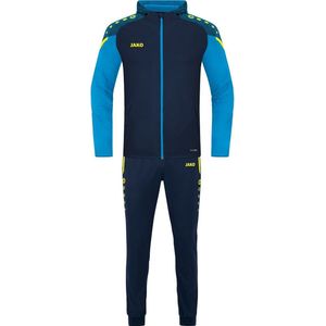 Jako Performance Vrijetijdspak Met Kap Kinderen - Marine / Jako Blauw | Maat: 128