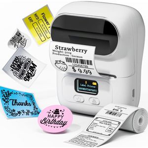 Solacis Sticker printer - Sticker maker - Mini printer - Sticker machine - Stickerprinter - Must have!