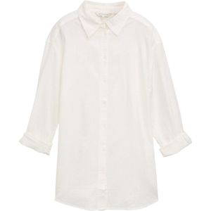 Tom Tailor Oversized blouse met linnen