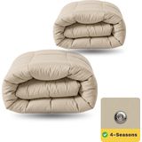 Zelesta - Wonderbed 4 Seasons - Katoen - Desert Sand - Double