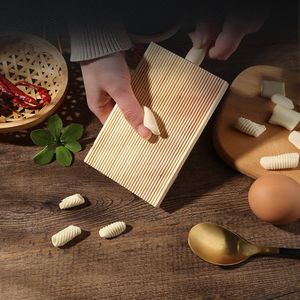 Gnocchi plankje van beukenhout - inclusief deegrollertje - Gnocchi bord - Gnocchi maker - Home Made Pasta