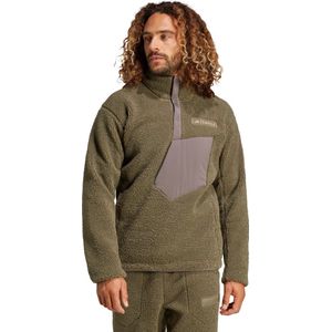 adidas TERREX Terrex Xploric High Pile Fleece Pullover Sweatshirt - Heren - Groen- M