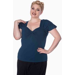 Dancing Days - SHE WHO DARES Top - 2XL - Blauw