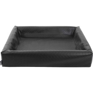 Bia Bed - Hondenmand - Square - Zwart - Bia-4 - 85X70X15 cm