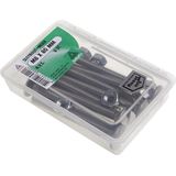 Deltafix slotbout met moer r.v.s. a2 m6 x 30 mm din 603/555 15 st.