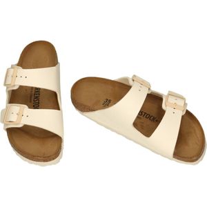 Birkenstock -Dames - off-white-crÈme-ivoorkleur - slippers & muiltjes - maat 40