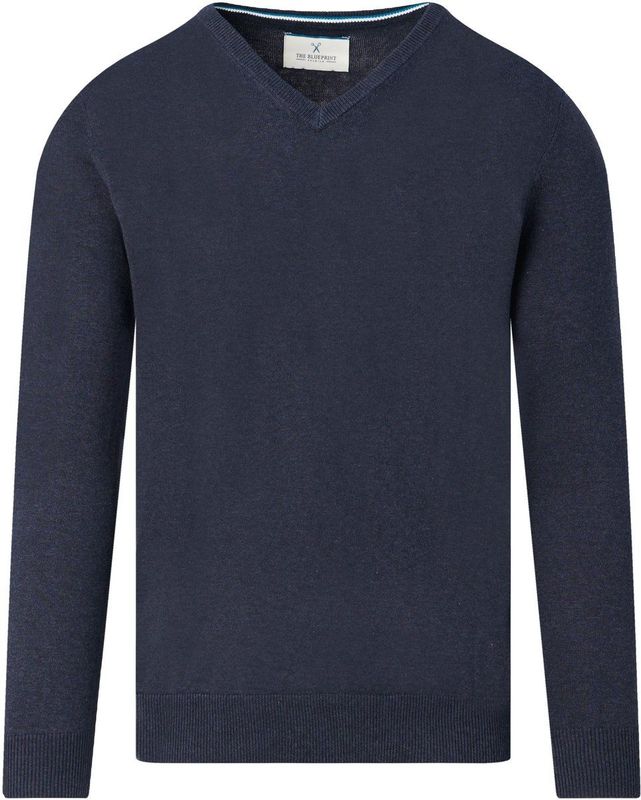 The BLUEPRINT Premium V Hals Trui Heren