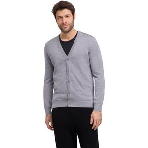 FALKE - Heren - Cardigan - Merinowol - 100% Mulesing-vrij