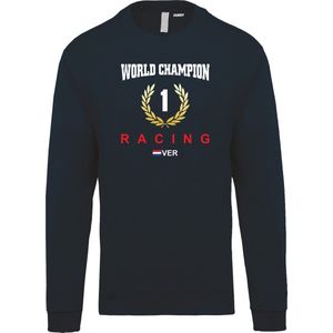 Sweater krans World Champion 2023 | Max Verstappen / Red Bull Racing / Formule 1 Fan | Wereldkampioen | Navy | maat L