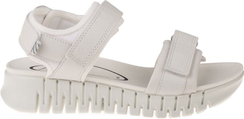 Ecco - 213103 GRUUV - Sandalen - Wit - Leer