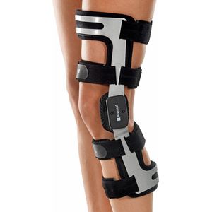 BraceID - Instelbare Knieorthese - Zwart - Aluminium
