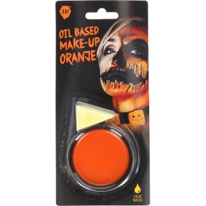 Halloween make up met spons - Oliebasis - Schmink - Oranje