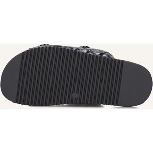 Steve Madden - Schmona - Slippers - Zwart - Leer