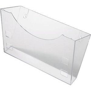 Helit glasklar H6103002 Folderhouder Glas (helder) 1 stuk(s) (b x h x d) 240 x 165 x 105 mm