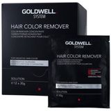 Goldwell - System Color Remover - Haarkleuring - Ammoniakvrij - 12 Sachets van 30g