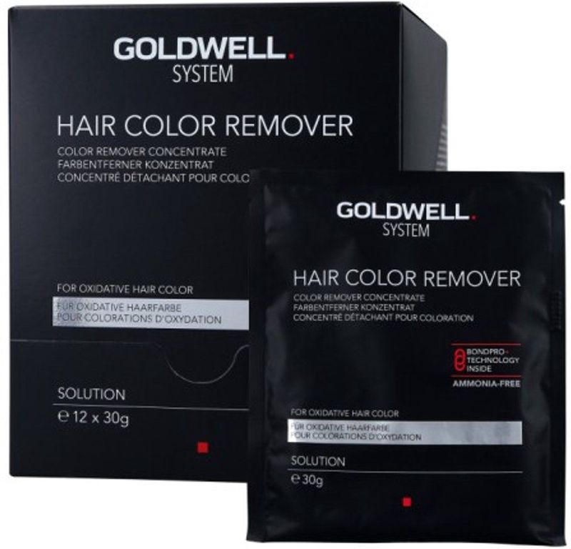 Goldwell - System Color Remover - Haarkleuring - Ammoniakvrij - 12 Sachets van 30g