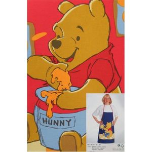 Winnie The Pooh Keukenschort - 80x70 cm - Rood