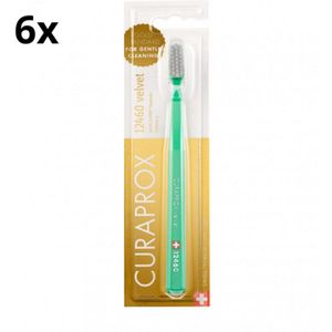 Curaprox CS 12460 Velvet - Tandenborstel - Voordeelverpakking - 6 stuks