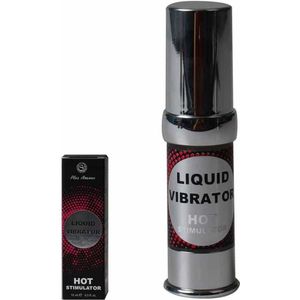 Secret Play Liquid Vibrator Hot - Vloeibare Vibrator - Met Warmte Effect - 15ml