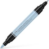 Faber-Castell tekenstift - Pitt Artist Pen - duo marker - 148 ijsblauw - FC-162148