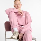 Sweater - Effen - Sweatstof - Ronde Hals - Lange Mouwen