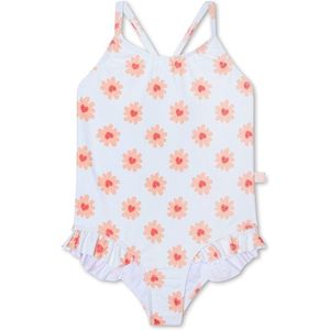 Swim Essentials UV Badpak Meisjes - Bloemen Hartjes - Maat 86/92