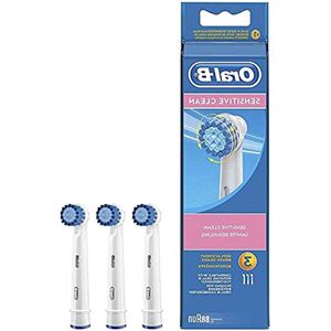 Vervangende borstels voor elektrische tandenborstel - Sensitive Clean - 3 stuks