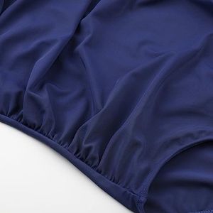 Dames Badpak uit Één Stuk met Eén Schouder - Buikbedekkend Zwempak