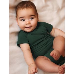 Wollen Overslagromper korte mouw – Merinowol - Mountain View 50