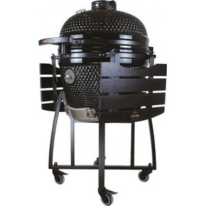 EliteGrill BBQ - Barbecue - Kamado - 45 cm (18 inch) - Limited Edition Deluxe met Regenhoes - Black