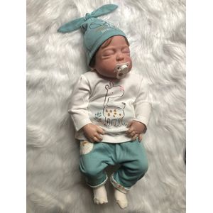 Nini - T-shirt/Shirtje Sanne - Maat 56 - 0 t/m 2 maanden