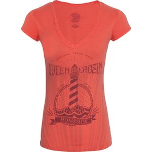 King Kerosin Female Shirt Homesick Watercolour Grape-XL