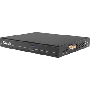 Giada MiniPC barebone D613, Intel Core i5-1335U (2P/8E), 190x149x26mm, Iris Xe Graphics, 2x SO-DIMM DDR4, 1x M.2 Storage, 1 x M.2 WiFi 1x M.2 4G, SIM slot, 1xUSB3.2 Gen2, 2xUSB2.0, 1xUSB-C 3.2 Gen2, 1x RS232, 4 x HDMI 2.0, i219 GBit Lan