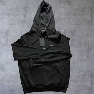 Balr Q-series panel hoodie jet black