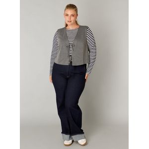 YEST CURVE Fabienne Cover ups - Dark Grey/Melange - maat X-0(44)