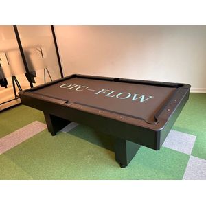 Bilijardai® - Dino Club Grijs Biljart-Pooltafel- 8Ft - 3-Delig Braziliaans 19 mm Leisteen