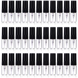 Azomor® Compacte navulbare glazen parfumverstuivers voor op reis, set van 30 stuks