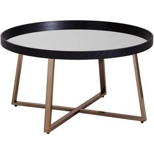 Salontafel - Bijzettafel - Spiegel - Design - Rond - Ø 78 cm