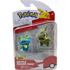Pokémon - Battle Figure Pack - Froakie & Axew