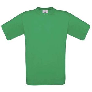 T-shirt Kind 7/8 Y (7/8 ans) B&C Ronde hals Korte mouw Kelly Green 100% Katoen