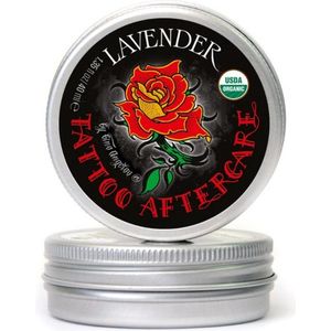 Alteya Organics Tattoo Care Balm Lavendel 40ml - Huidverzorging – Biologische Tatoeage Crème - Verzorging op Tattoos - Natuurlijke Tatoeage Verzorgingscrème - Tattoo Nazorg