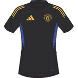 ADIDAS - mufc eu tr jsyy - Replica Voetbal Trainingshirt - Korte Mouw - Jongens - Zwart