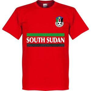 Zuid Soedan Team T-Shirt - Rood - XXXL