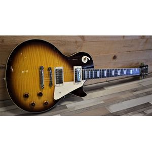 Tokai LS136F Vintage Brown Sunburst Made in Japan (incl. koffer) - Elektrische gitaar - sunburst