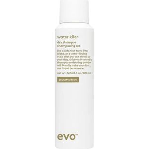 Evo water killer droog shampoo brunette 200ML - Droogshampoo vrouwen - Voor Alle haartypes