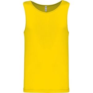 Herensporttop overhemd 'Proact' True Yellow - L
