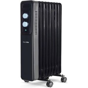 Olieradiator - 1500W - Kachel - Kamerverwarming - Zwart